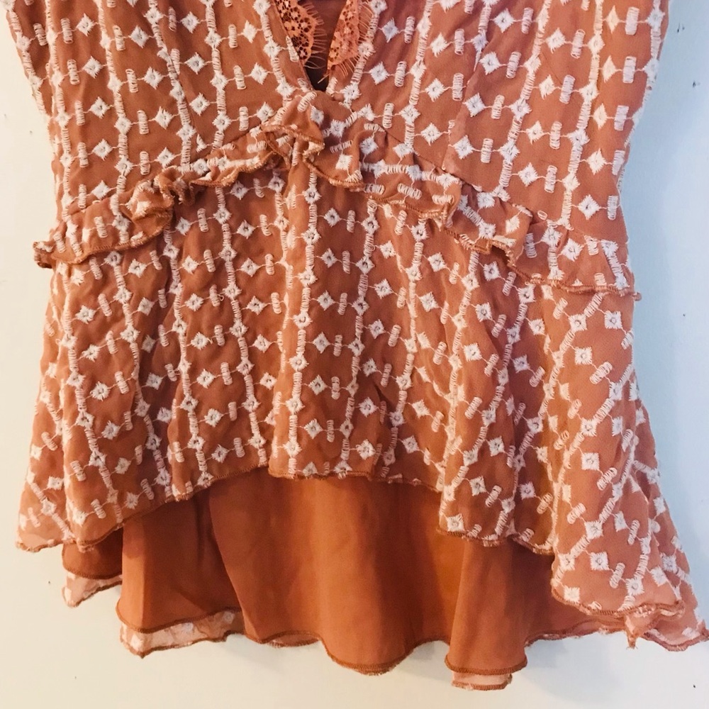 Walter Baker Deep V-neck Top - Picture 7 of 13